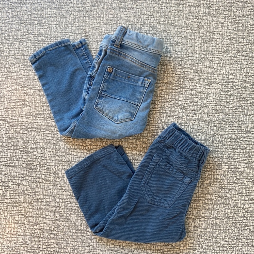 2 pair baby boy pants Splendid Baby and Zara 12-18 months